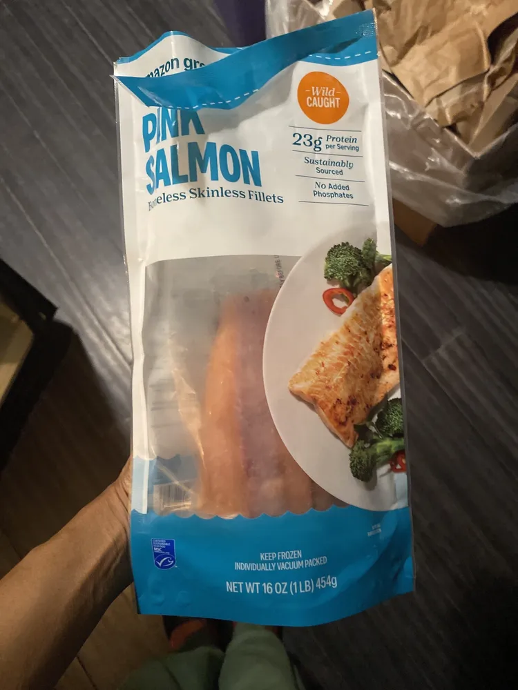 Pink Salmon Boneless Skinless Fillets