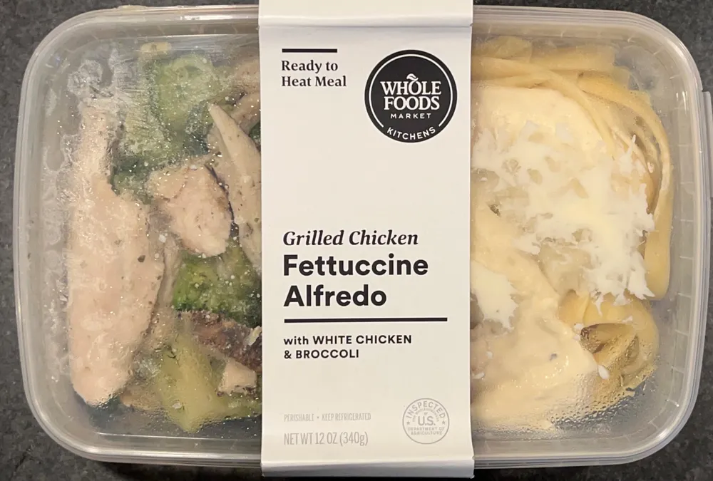 Grilled Chicken Fettuccine Alfredo
