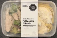 Grilled Chicken Fettuccine Alfredo