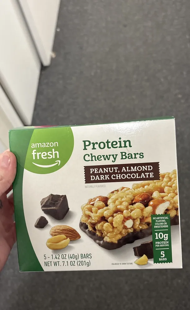 Peanut, Almond Dark Chocolate Protein Chewy Bar