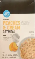 Instant Peaches & Cream Oatmeal