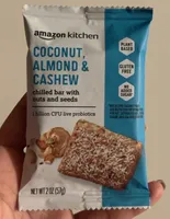 Coconut, Almond and Cashew Chilled Bar With Nuts and Seeds