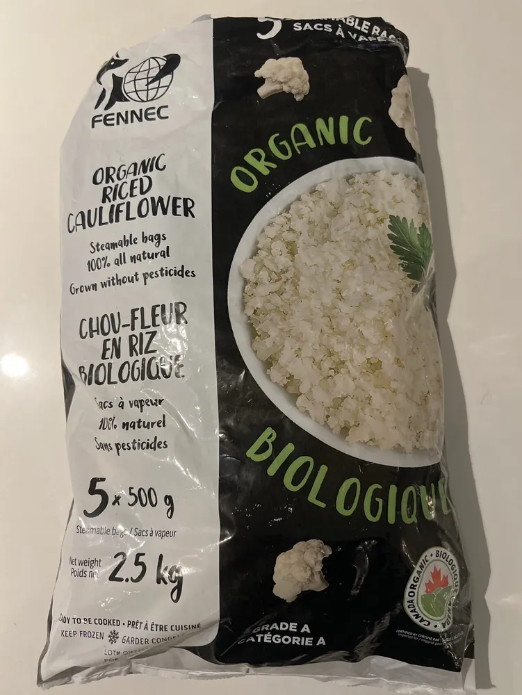 ORGANIC RICED CAULIFLOWER