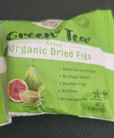 Green Tea Added Organic Dried Figs