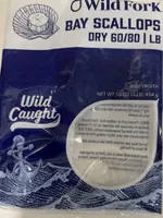 Bay Scallops Dry 60/80 LB
