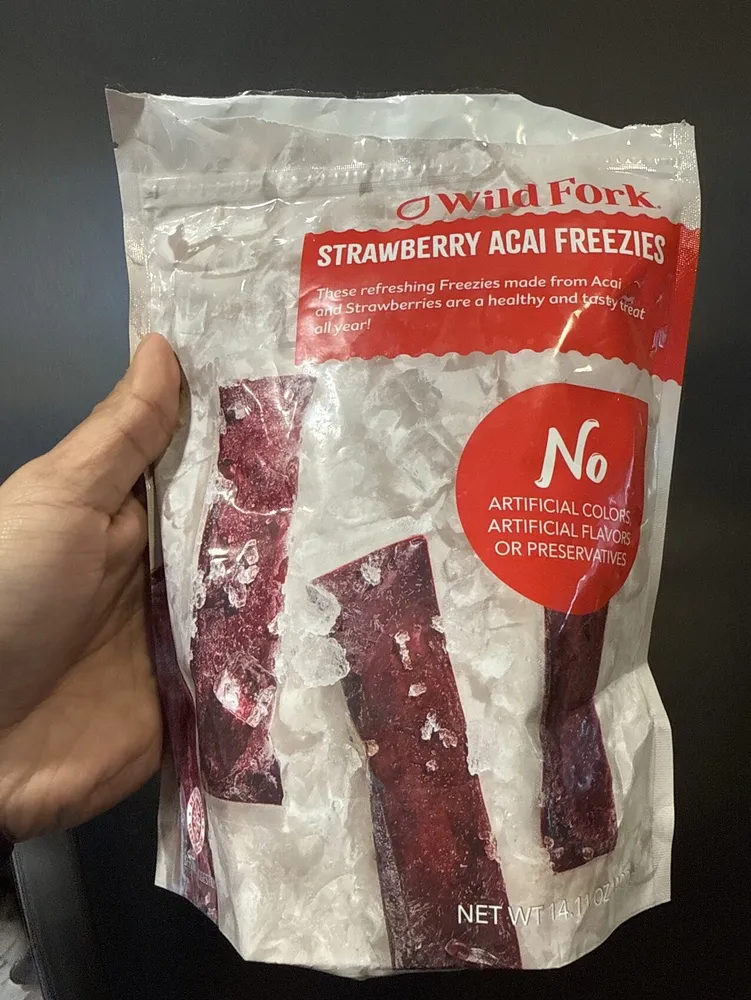 Strawberry Acai Freezies