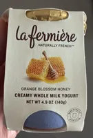 Orange Blossom Honey Creamy Whole Milk Yogurt