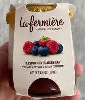 Raspberry Blueberry yogurt