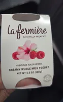 Hibiscus Raspberry Creamy Whole Milk Yogurt