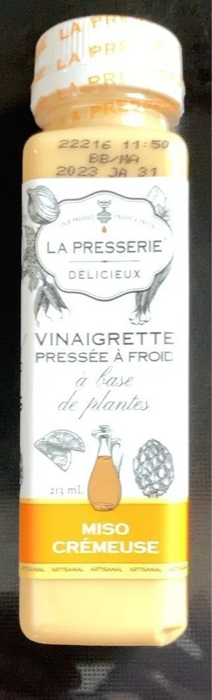 Vinaigrette miso crémeuse