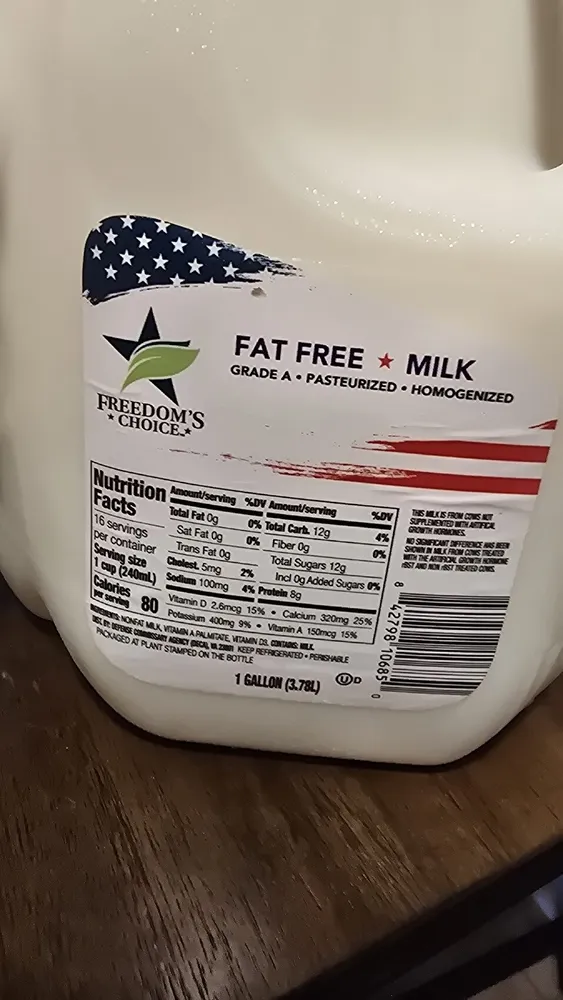 Fat Free Milk