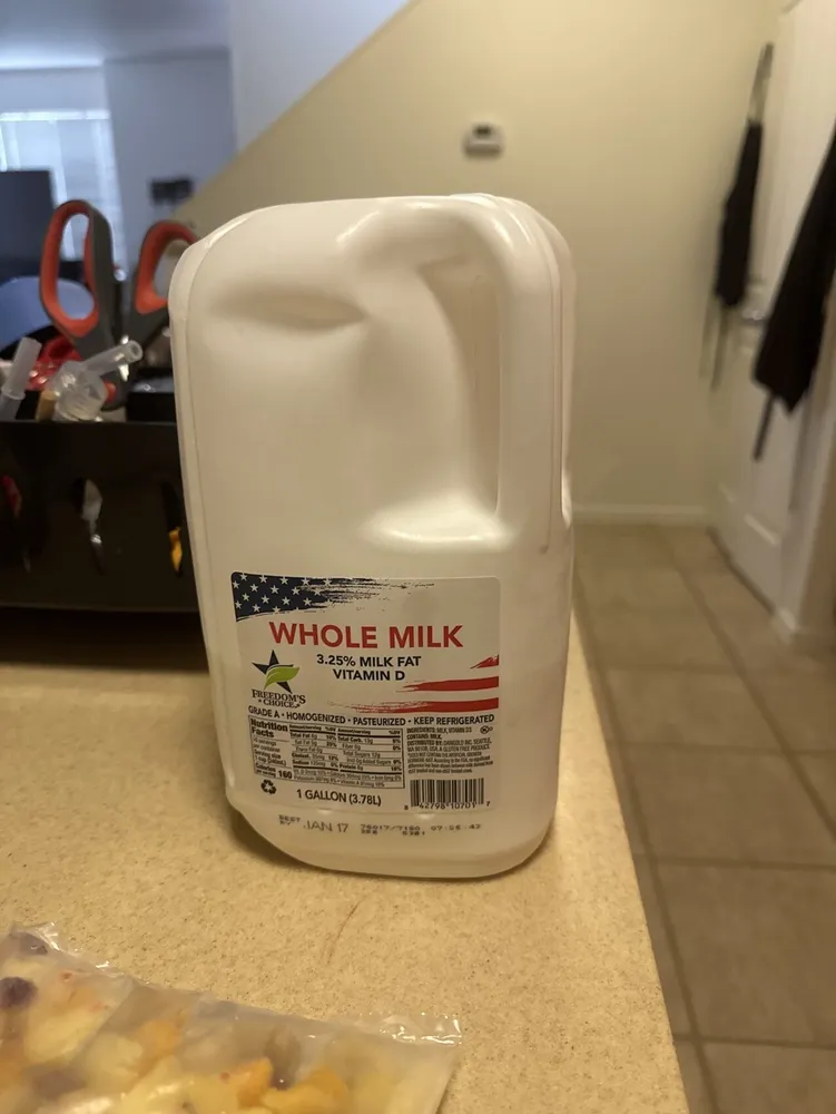 Whole Milk - 3.25% Milk Fat With Vitamin D