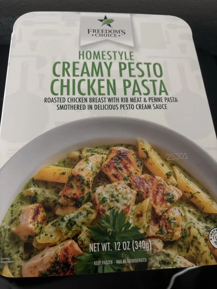 Homestyle Creamy Pesto Chicken Pasta