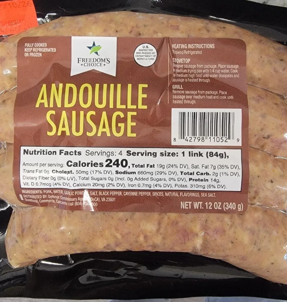 Andouille Sausage