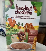 Hazelnut chocolino instant cereal