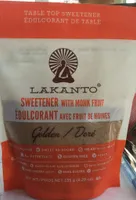 Edulcorant avec fruit de moines