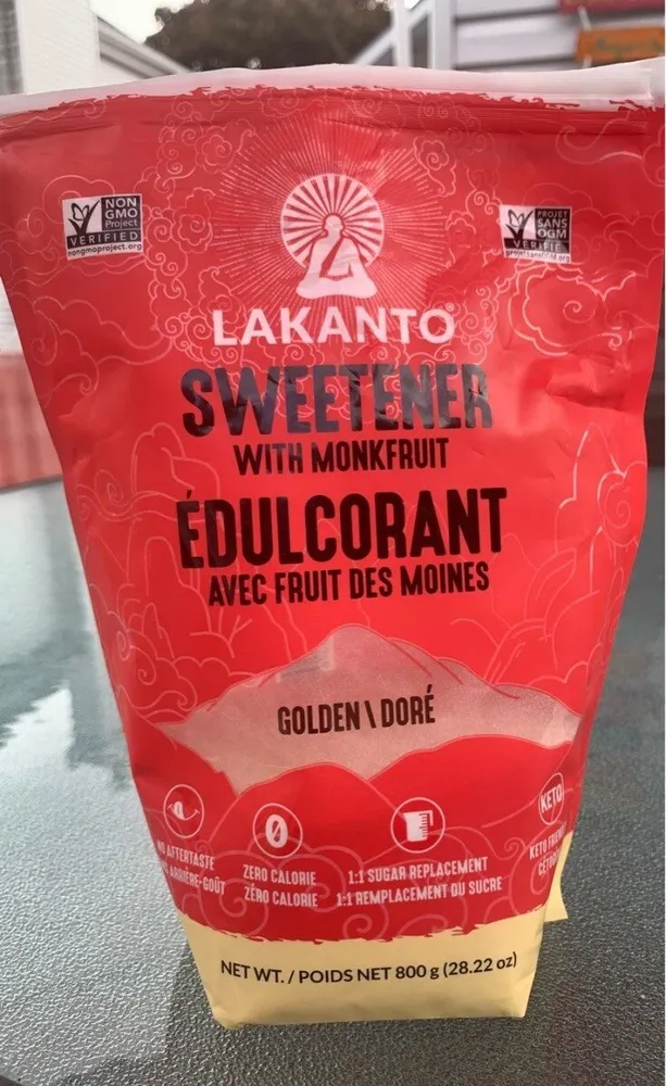 SWEETENER ERYTHRITOL MONK FRUIT BLEND