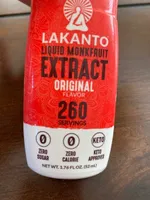 Monk Fruit Sweetener Drops Original Flavor
