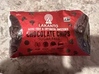 Monk Fruit & Erythritol Sweetened Chocolate Chips