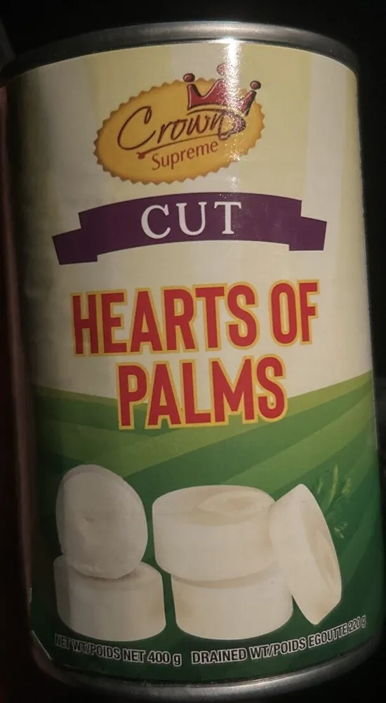 Hearts Of Palm Cut