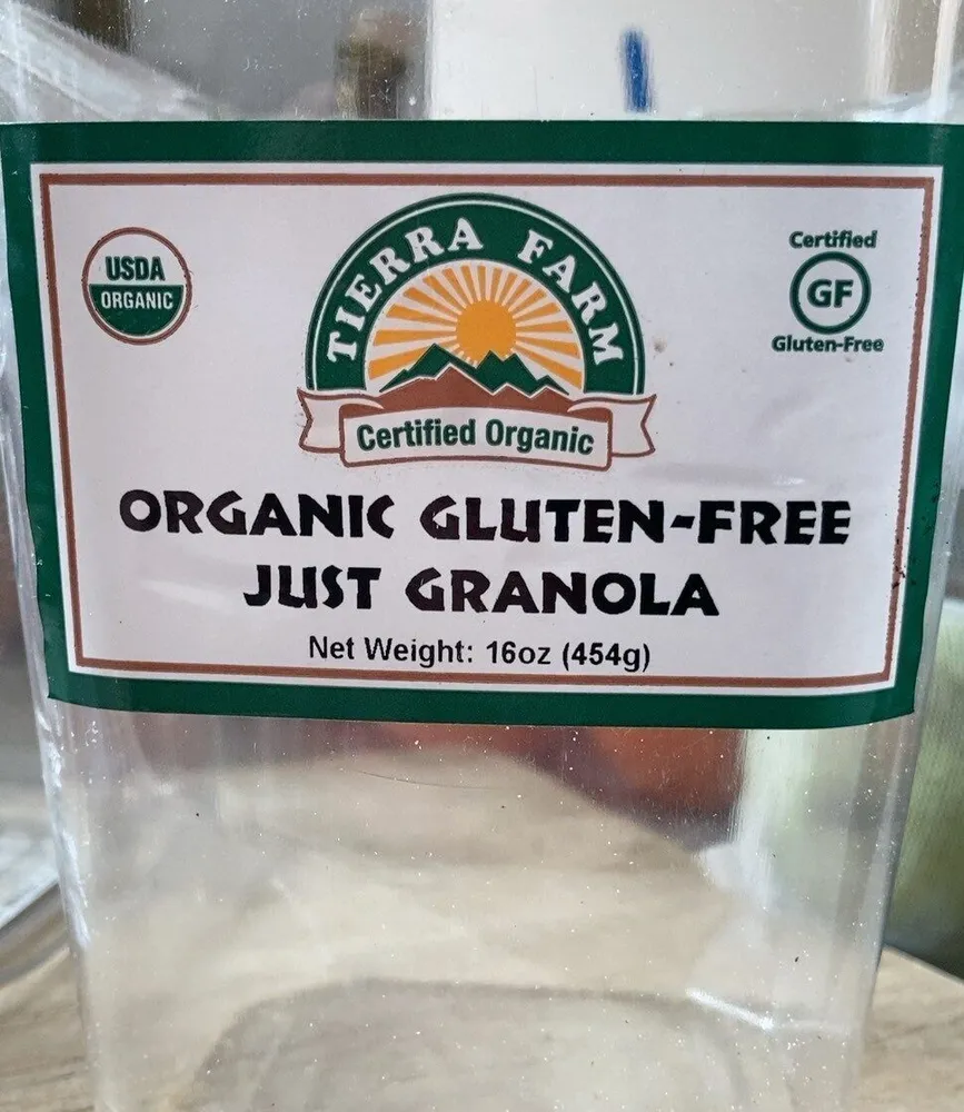 Gluten free just granola