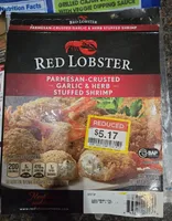 Parmsean-Crusted Garlic & Herb Stuffed Shrimp