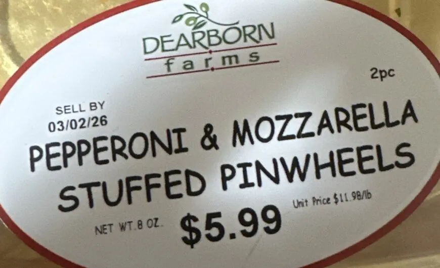 Pepperoni And Mozzarella Stuffed Pinwheels