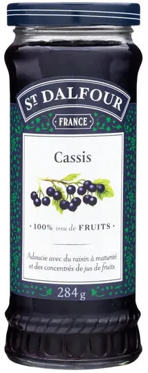 Geleia Cassis St. Dalfour Vidro 284g