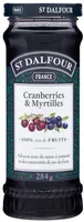 Geleia Cranberry E Mirtilo St. Dalfour Vidro 284g