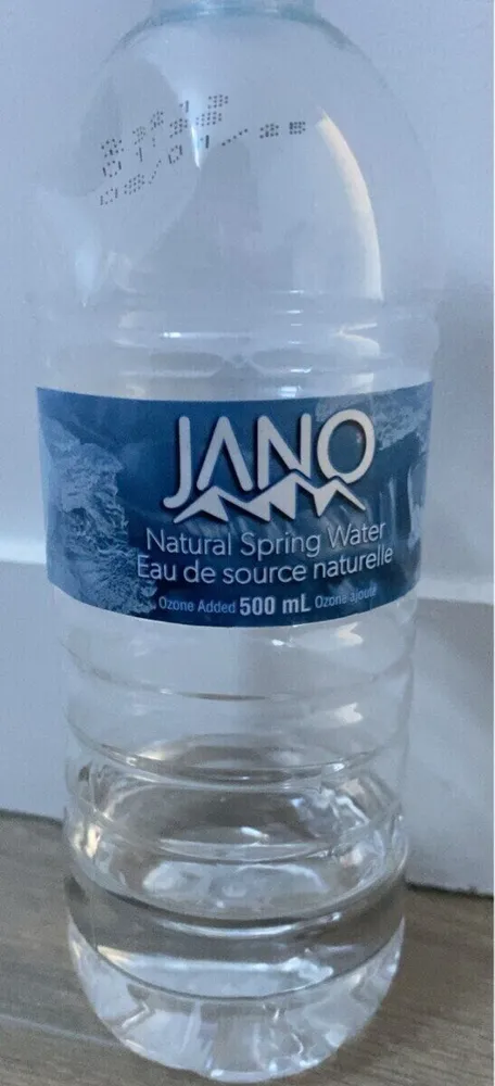 Eau de source naturelle