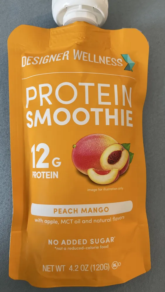 Mango Peach Protein Smoothie