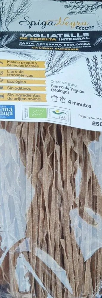 Tagliatelle de espelta integral