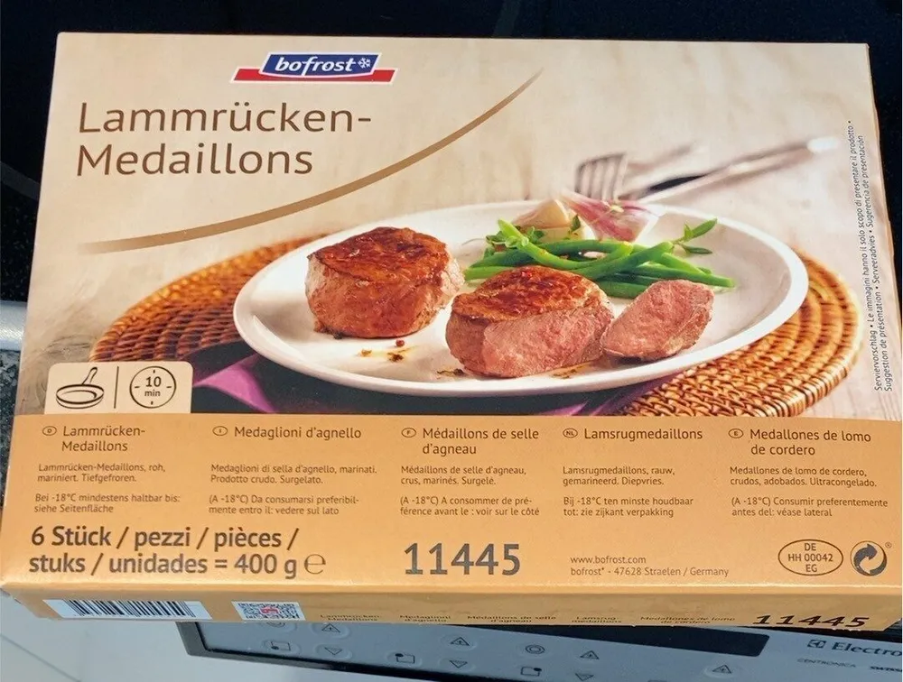 Lammrücken-Medaillons