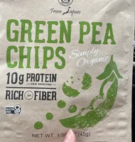 green pea chips