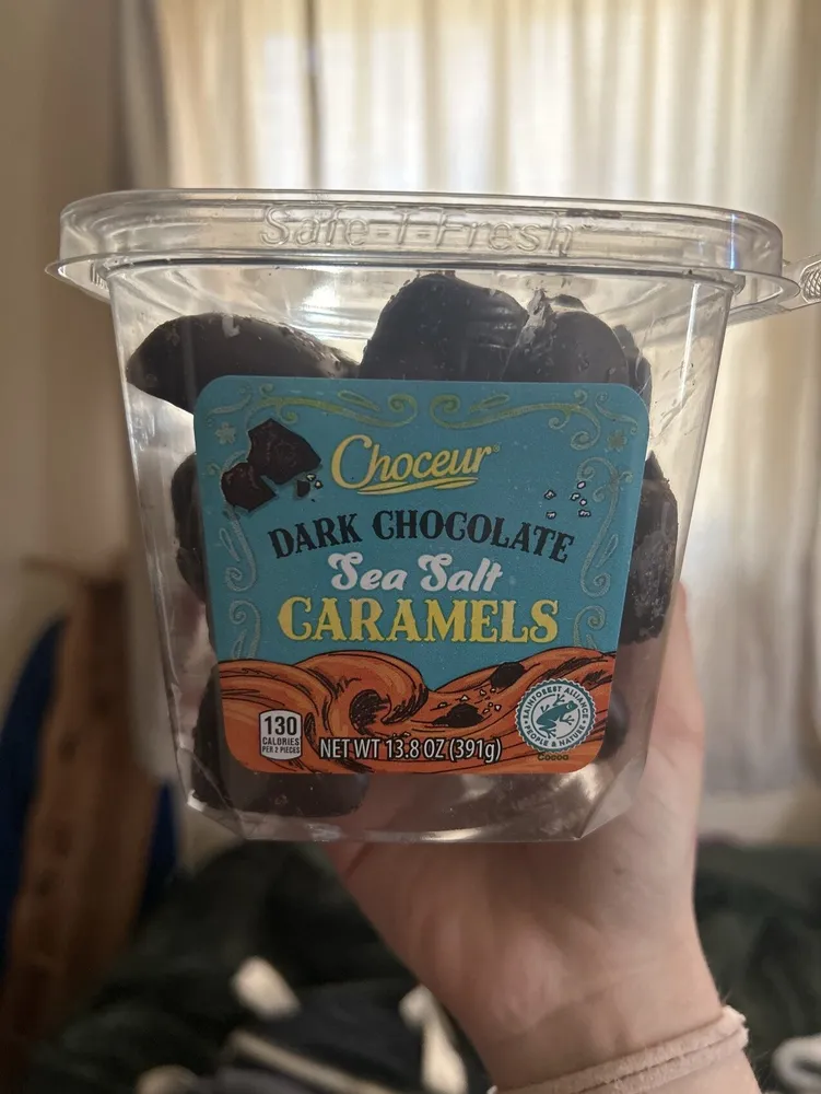 Dark Chocolate Sea Salt Caramels