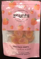 Squish Sour Peah Hearts