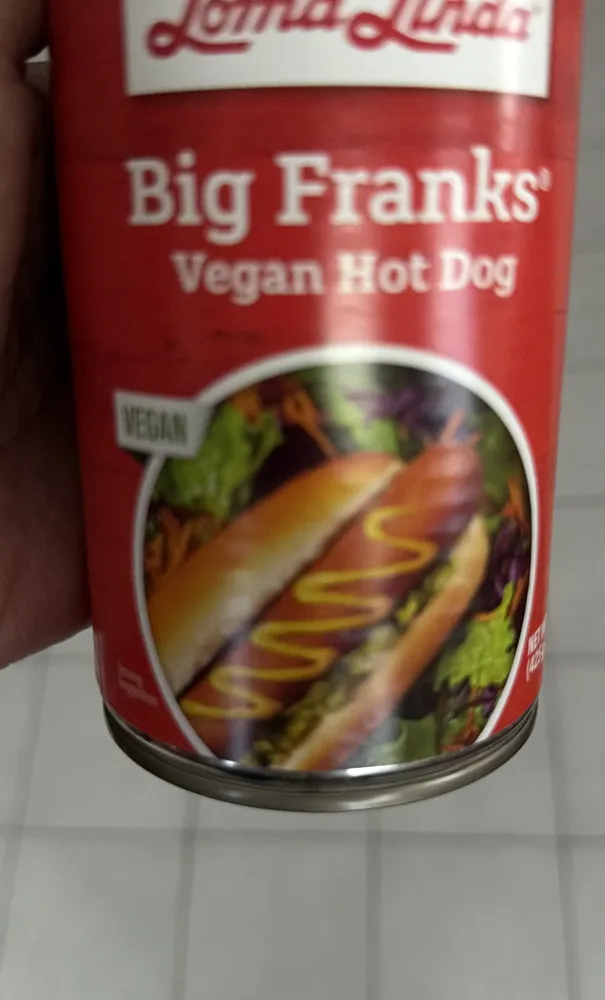 Big Franks Vegan Hot Dogs