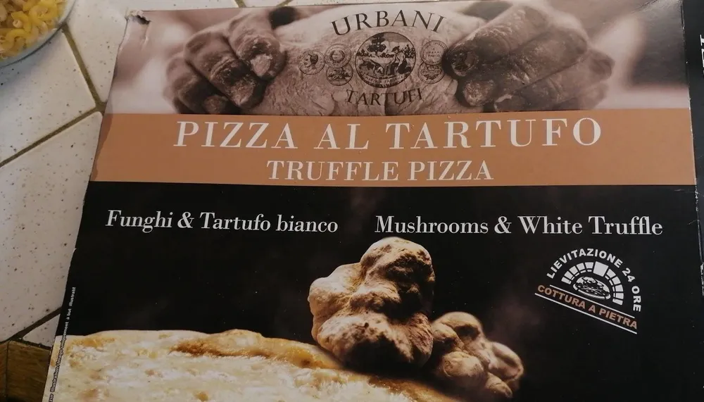Pizza al tartufo