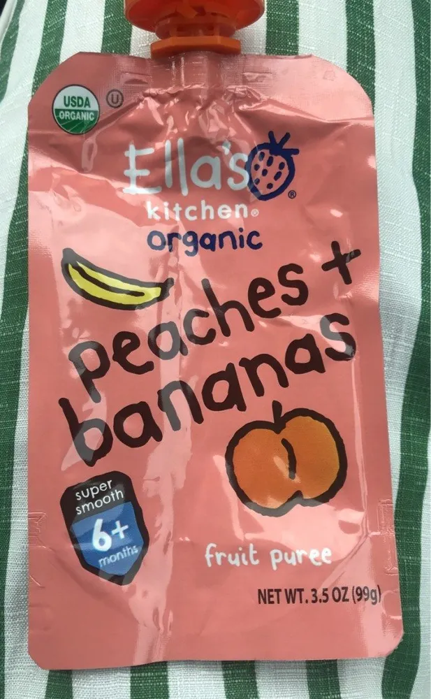 Ellàs kitchen peaches bananas