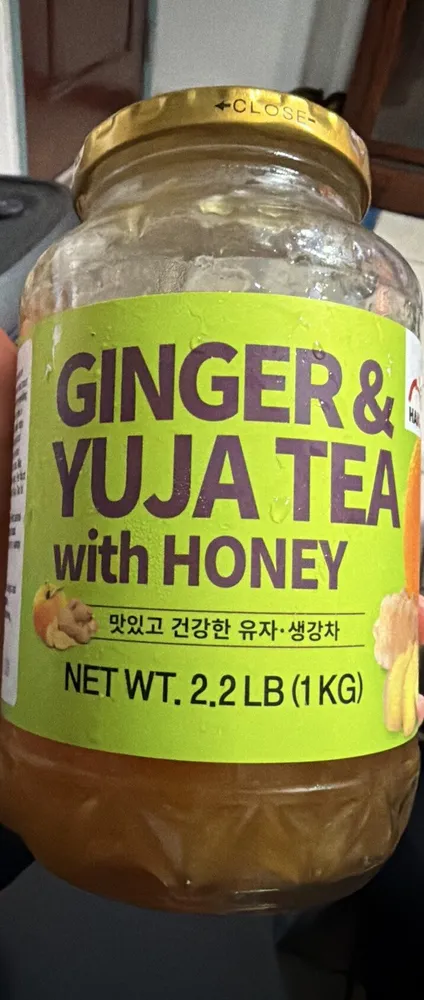 Ginger Yuja Tea With Honey