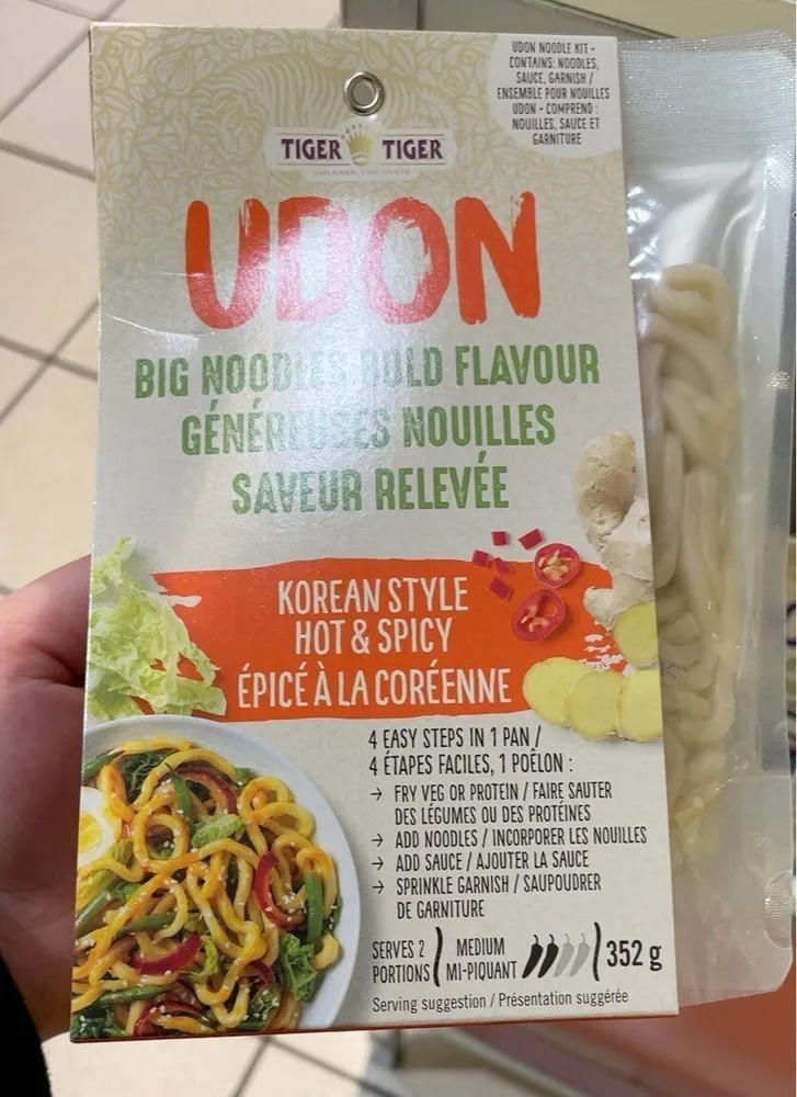 Udon épicé a la coréenne