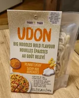 Noodles Satay aux arachides