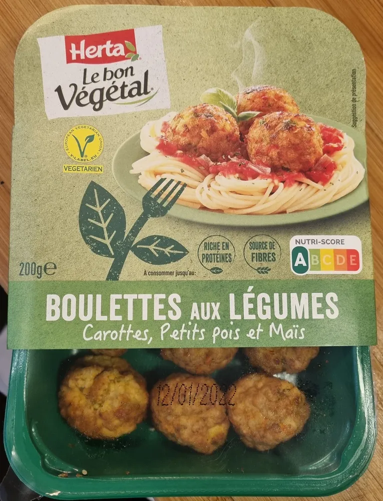 Le bon Végétal - Boulettes aux légumes