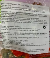 Mezcla de arándanos y frutos secos