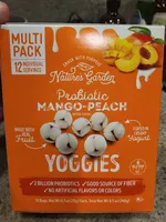 Probiotic Mango-Peach Yoggies