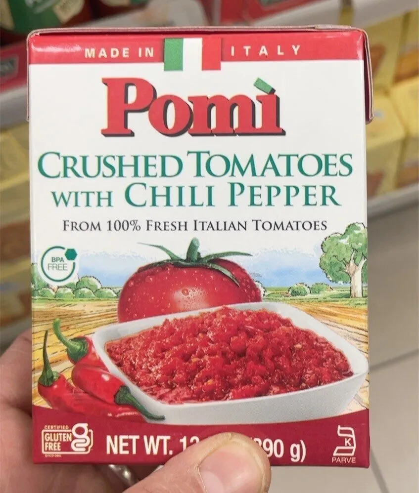 Crushed Tomatoes with Chili Pepper