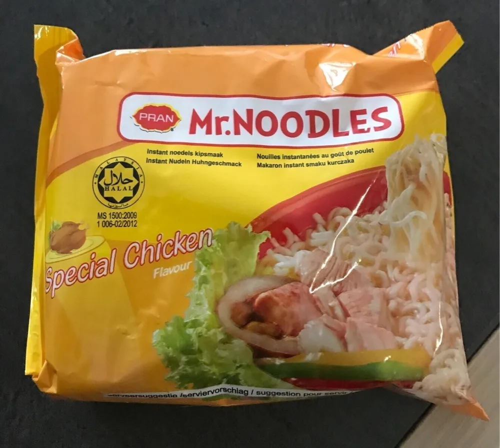 Nouilles chinoises au poulet