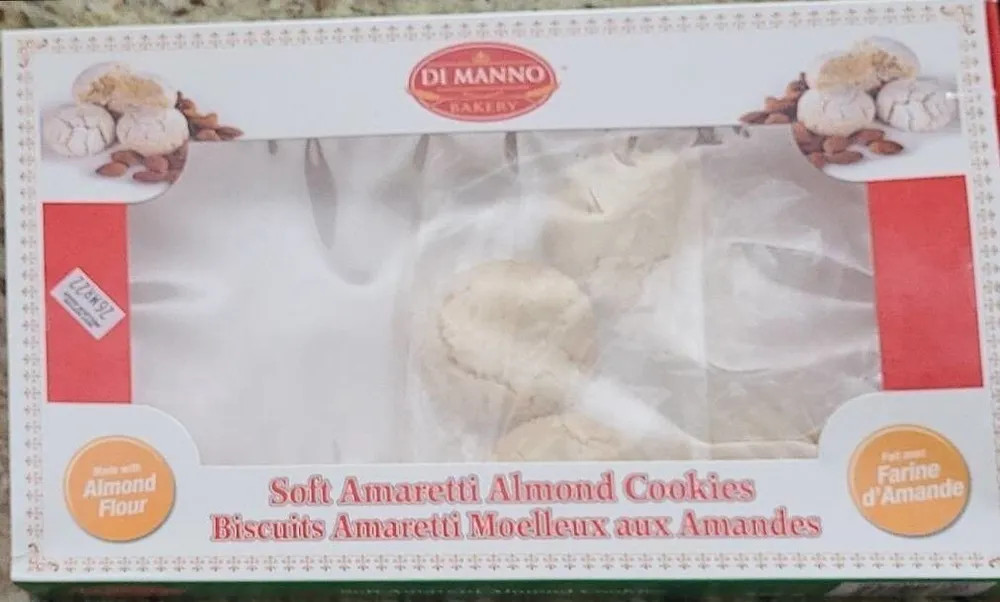 Biscuit amaretti moelleux aux amandes