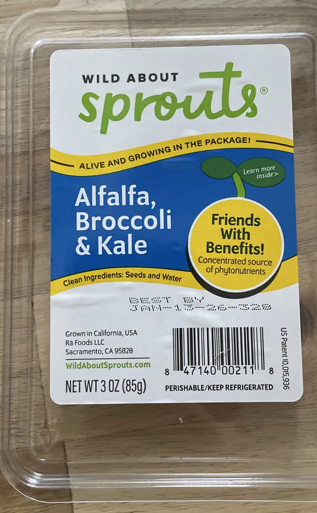 Alfalfa, Broccoli & Kale