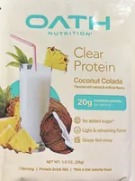 Clear Protein Coconut Colada